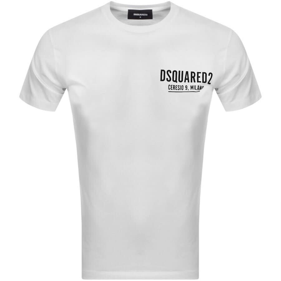 Alternative Image for ProductDSQUARED2 Short Sleeved T Shirt White1