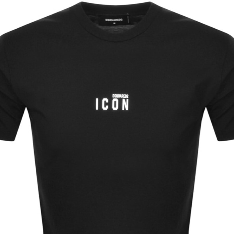 Alternative Image for ProductDSQUARED2 Short Sleeved T Shirt Black2