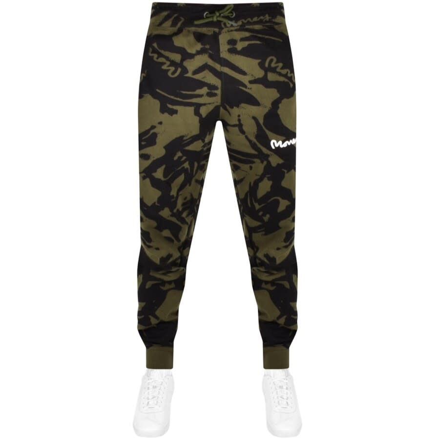 Alternative Image for ProductMoney Camouflage Full Zip Hooded Tracksuit Green3