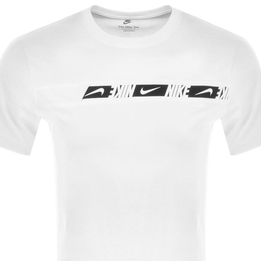 Alternative Image for ProductNike Repeat Logo T Shirt White2