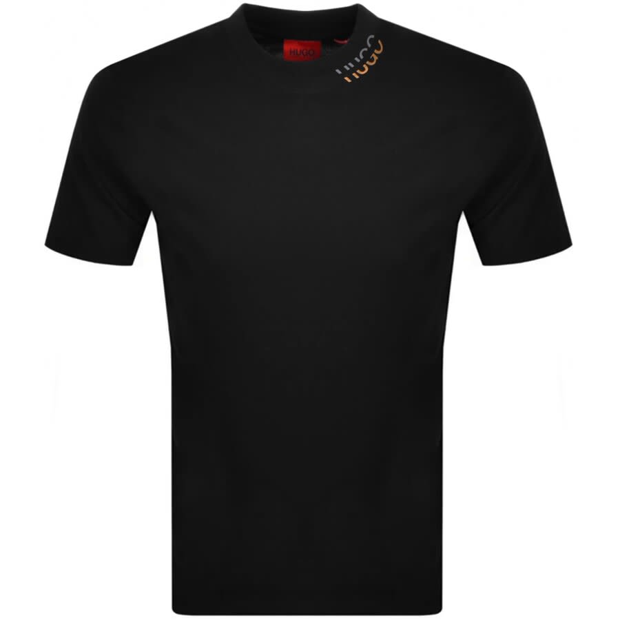 Alternative Image for ProductHUGO Dallup Crew Neck T Shirt Black1
