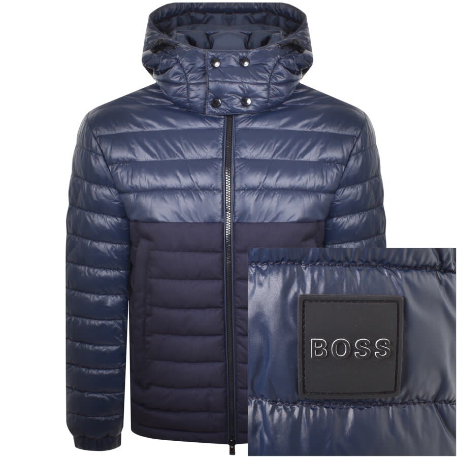 Alternative Image for ProductBOSS Darula Padded Jacket Navy1