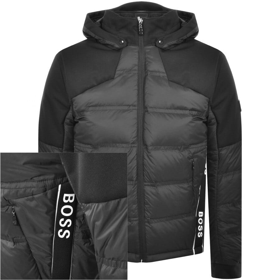 boss gilet black