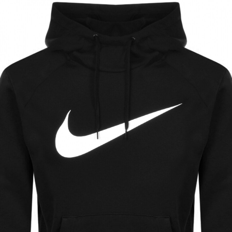 Alternative Image for ProductNike Training Logo Hoodie Black2