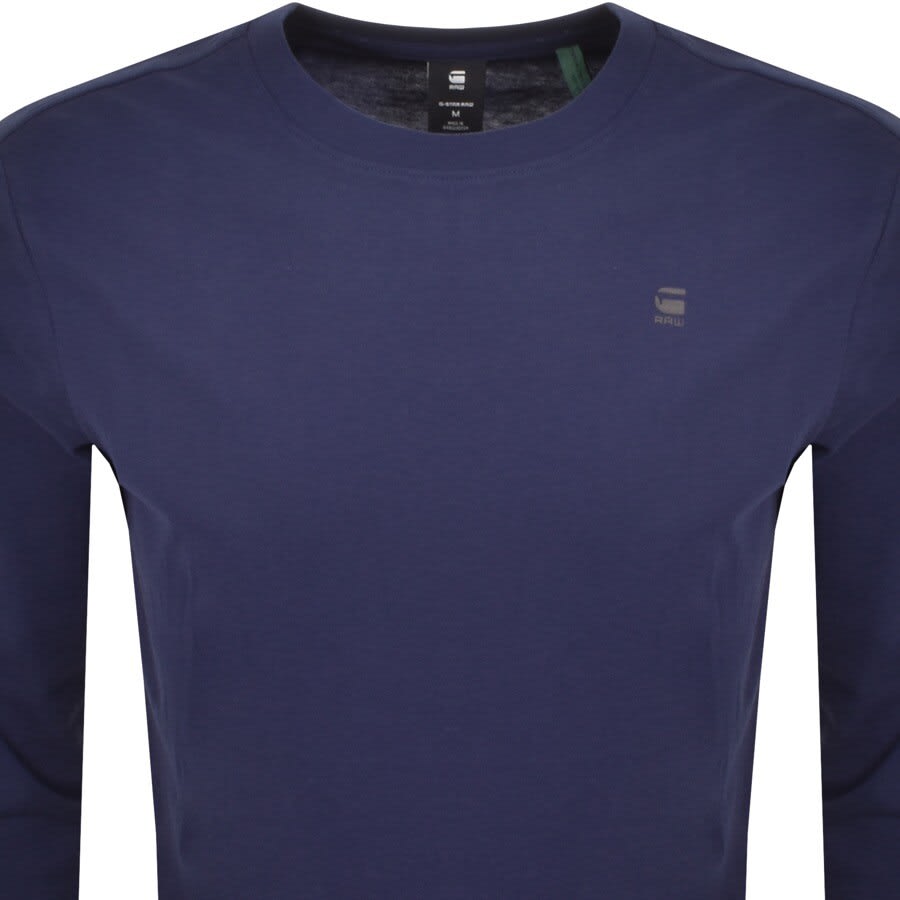 Alternative Image for ProductG Star Raw Lash Long Sleeved T Shirt Navy2