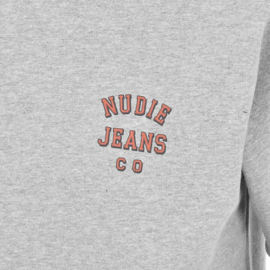 Alternative Image for ProductNudie Jeans Frasse Sweatshirt Grey3