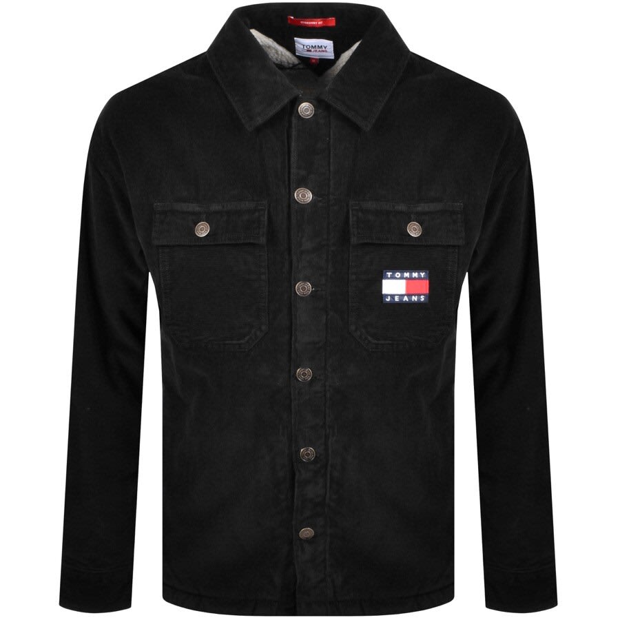Alternative Image for ProductTommy Jeans Corduroy Overshirt Black1