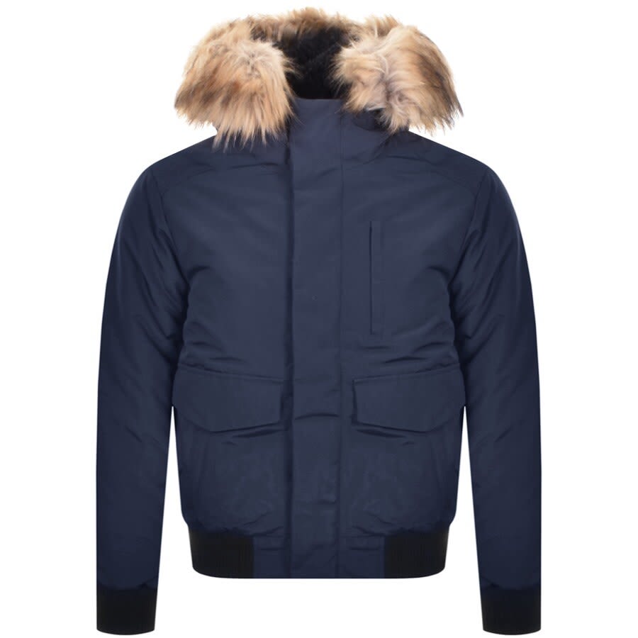 Alternative Image for ProductSuperdry Hooded Everest Jacket Navy1