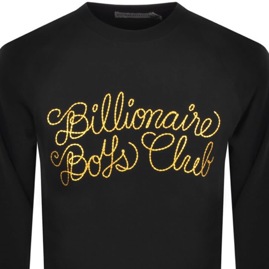 Alternative Image for ProductBillionaire Boys Club Rope Logo Sweatshirt Black2