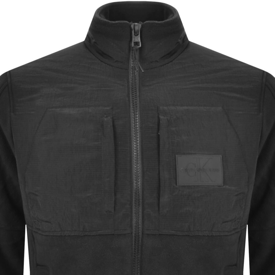 Alternative Image for ProductCalvin Klein Jeans Full Zip Jacket Black2