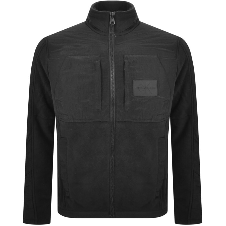Alternative Image for ProductCalvin Klein Jeans Full Zip Jacket Black1