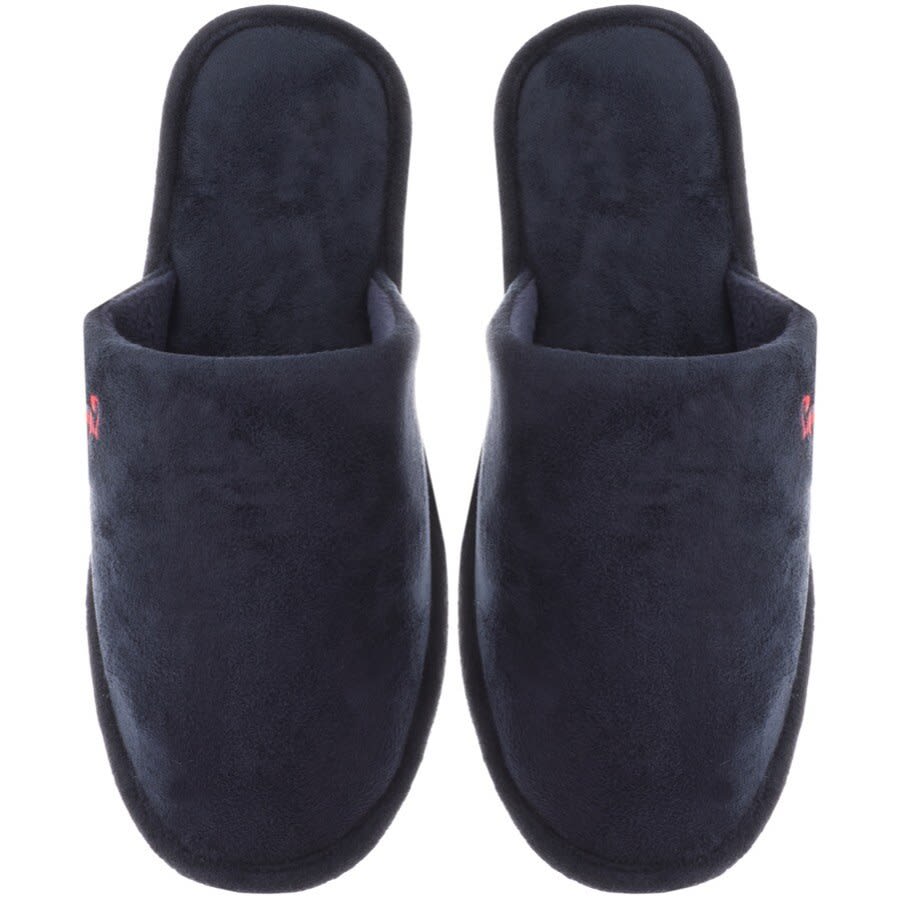 Alternative Image for ProductFarah Vintage Cullinan Mule Slippers Navy1