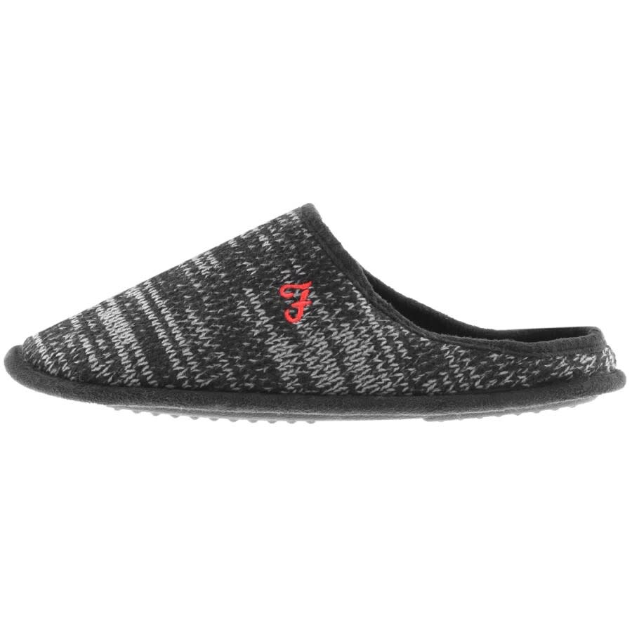 Alternative Image for ProductFarah Vintage Caswell Mule Slippers Black2
