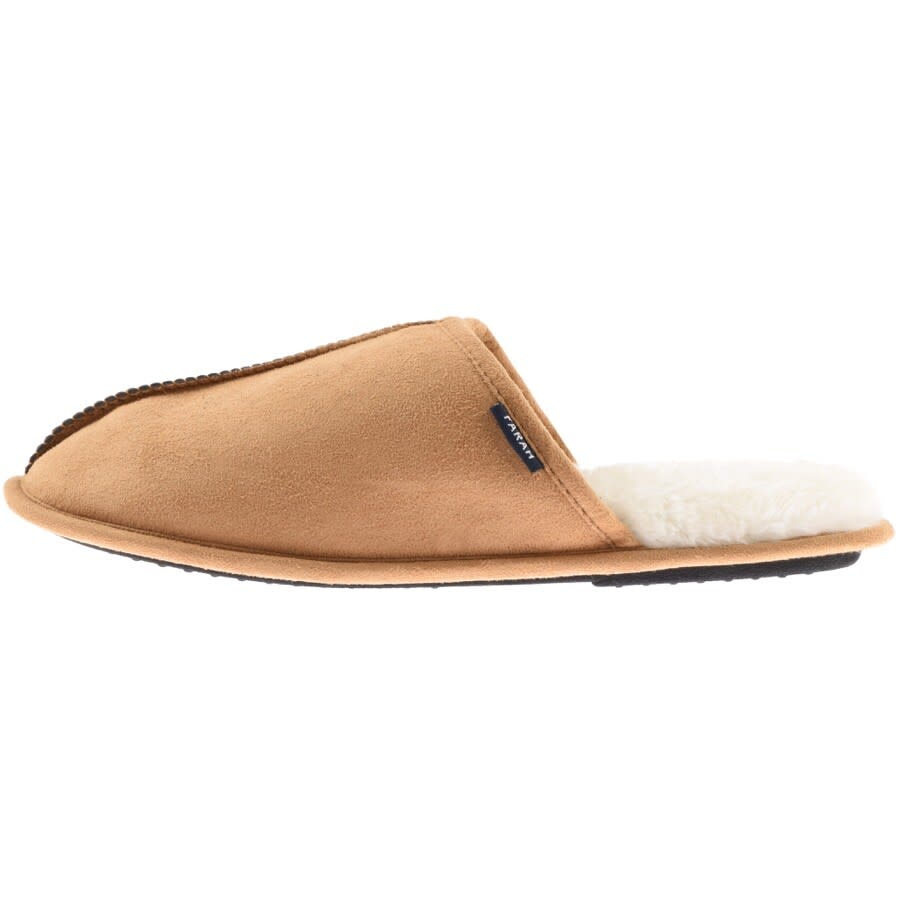Alternative Image for ProductFarah Vintage Ahlers Mule Slippers Brown2