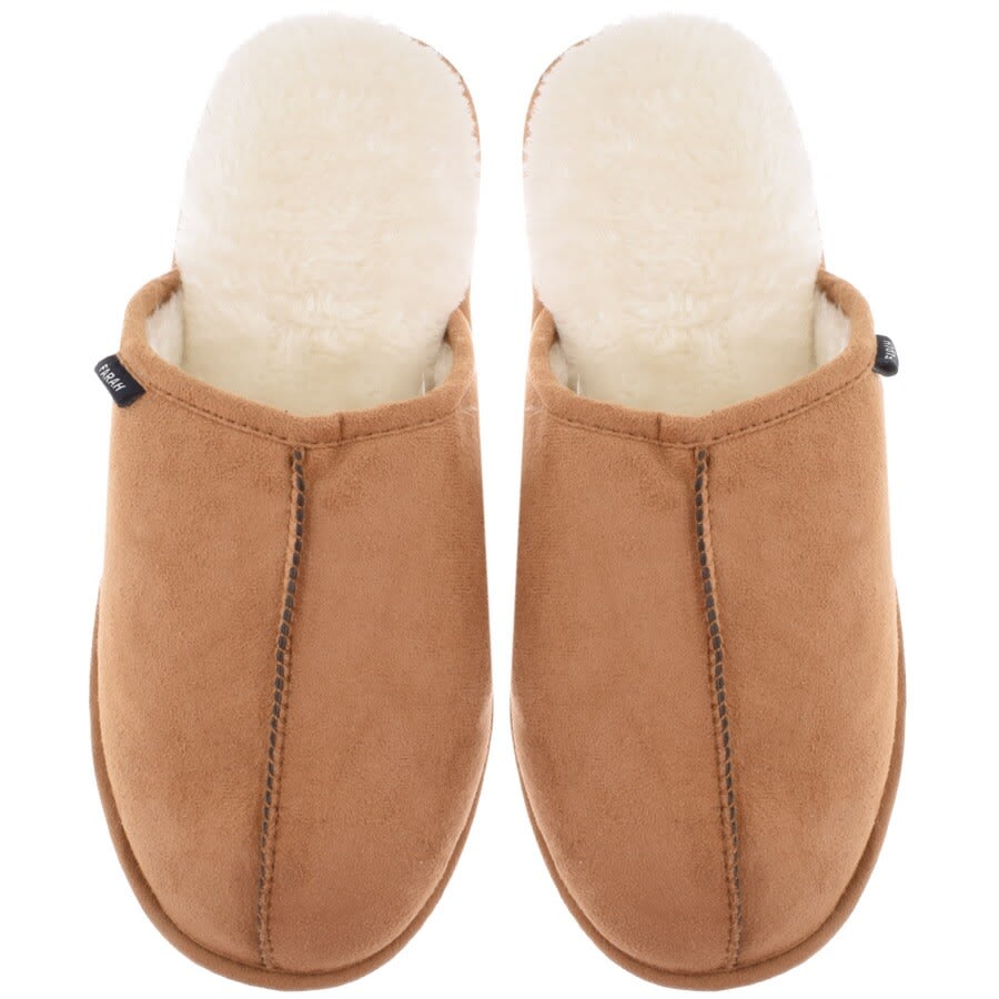 Alternative Image for ProductFarah Vintage Ahlers Mule Slippers Brown1