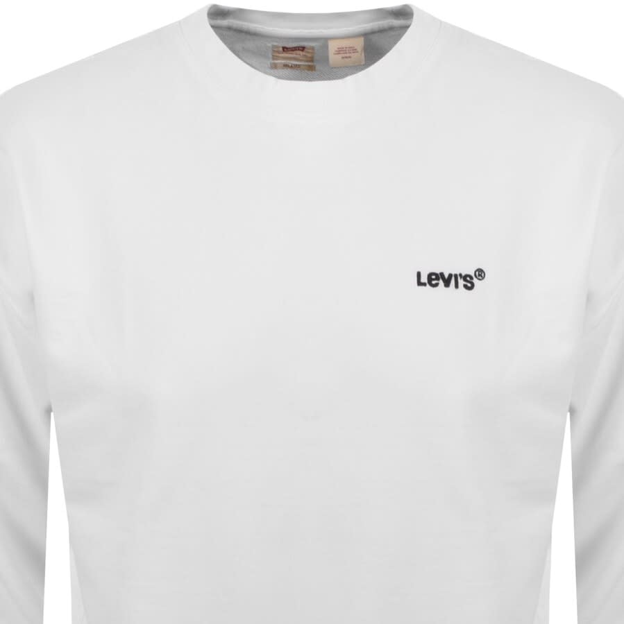 Alternative Image for ProductLevis Crew Neck Sweatshirt White2