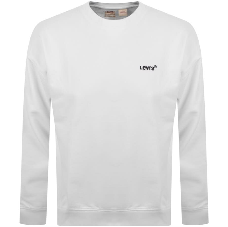 Alternative Image for ProductLevis Crew Neck Sweatshirt White1