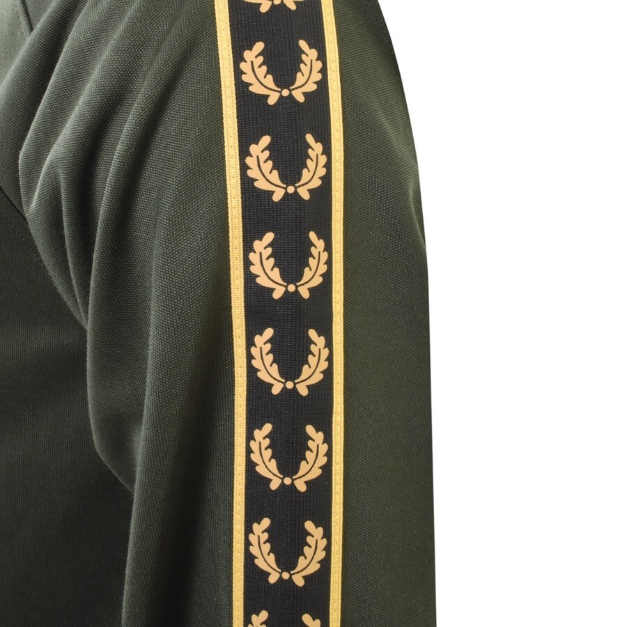 Alternative Image for ProductFred Perry Full Zip Track Top Green3