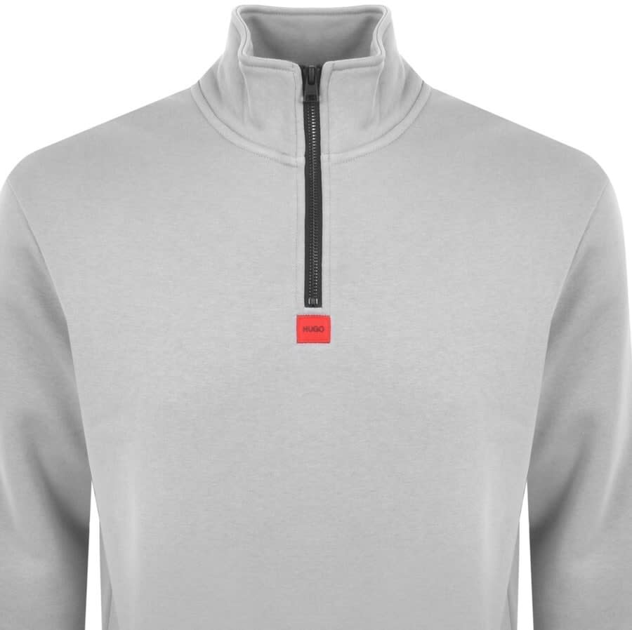 Alternative Image for ProductHUGO Durton Half Zip Sweatshirt Grey2