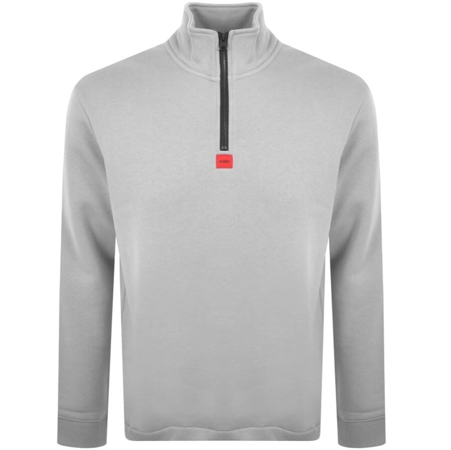 Alternative Image for ProductHUGO Durton Half Zip Sweatshirt Grey1