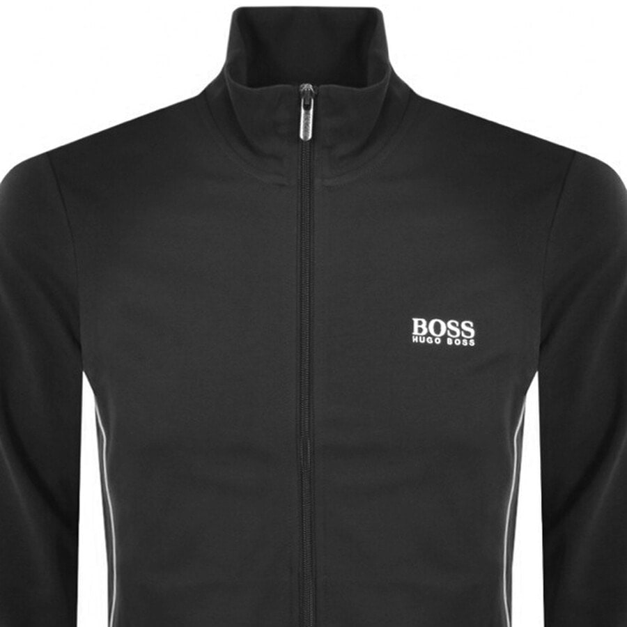 Alternative Image for ProductBOSS Bodywear Full Zip TarackTop Black2