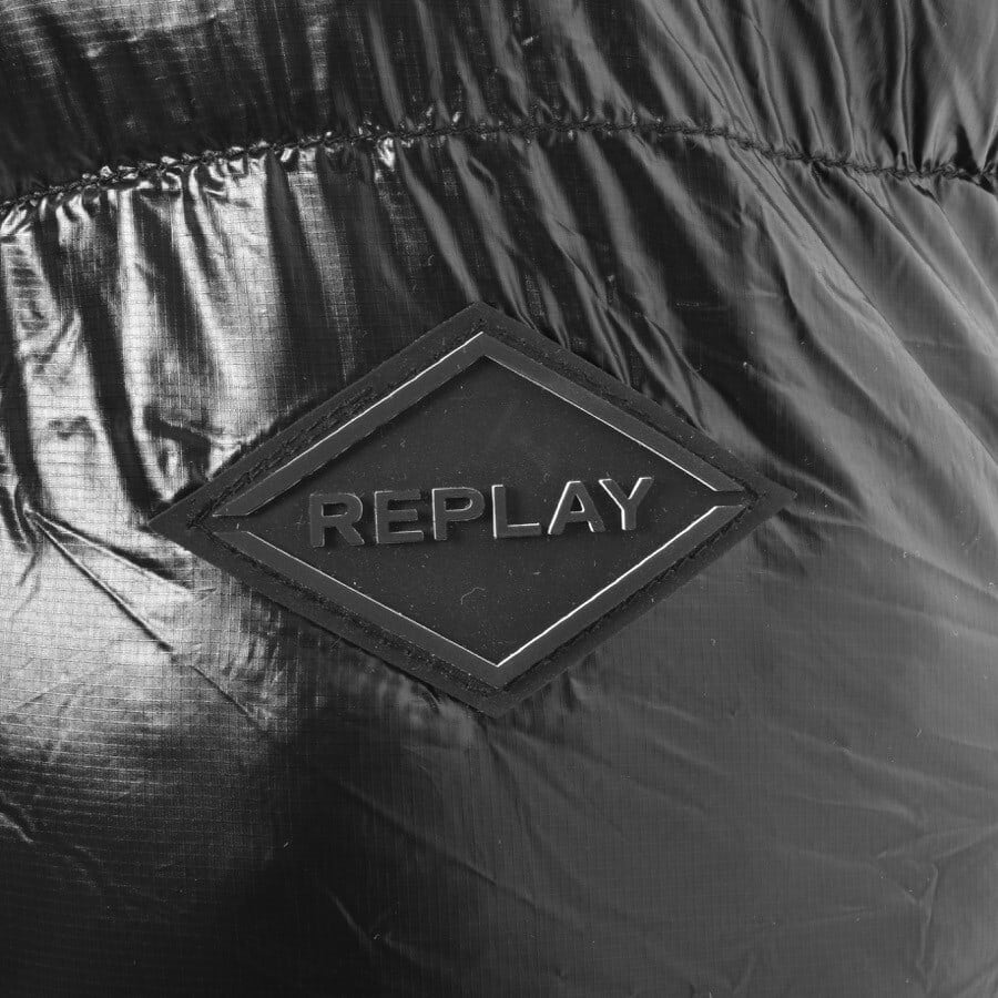 Alternative Image for ProductReplay Padded Jacket Black3