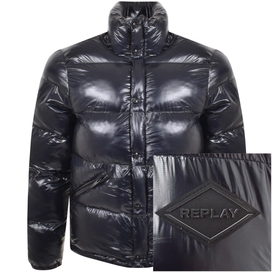 Alternative Image for ProductReplay Padded Jacket Navy1