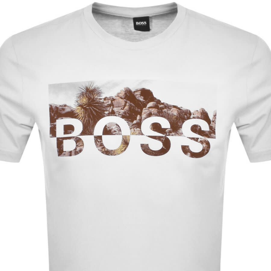 Alternative Image for ProductBOSS Tyro 3 T Shirt White2