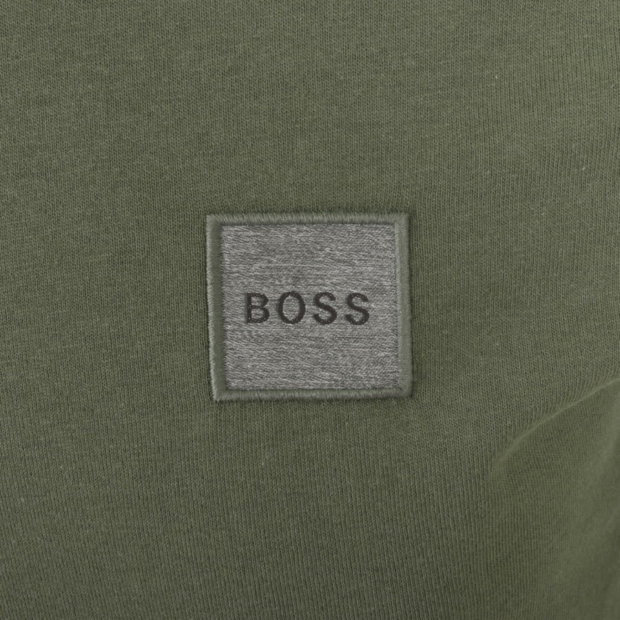 Alternative Image for ProductBOSS Long Sleeved Tacks T Shirt Green3