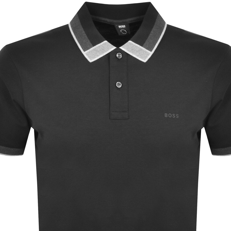 Alternative Image for ProductBOSS Parlay 139 Short Sleeved Polo T Shirt Black2