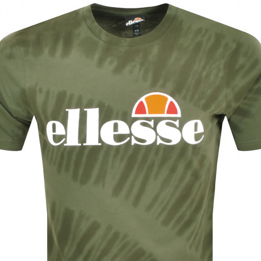 Alternative Image for ProductEllesse SL Prado Tie Dye T Shirt Green2
