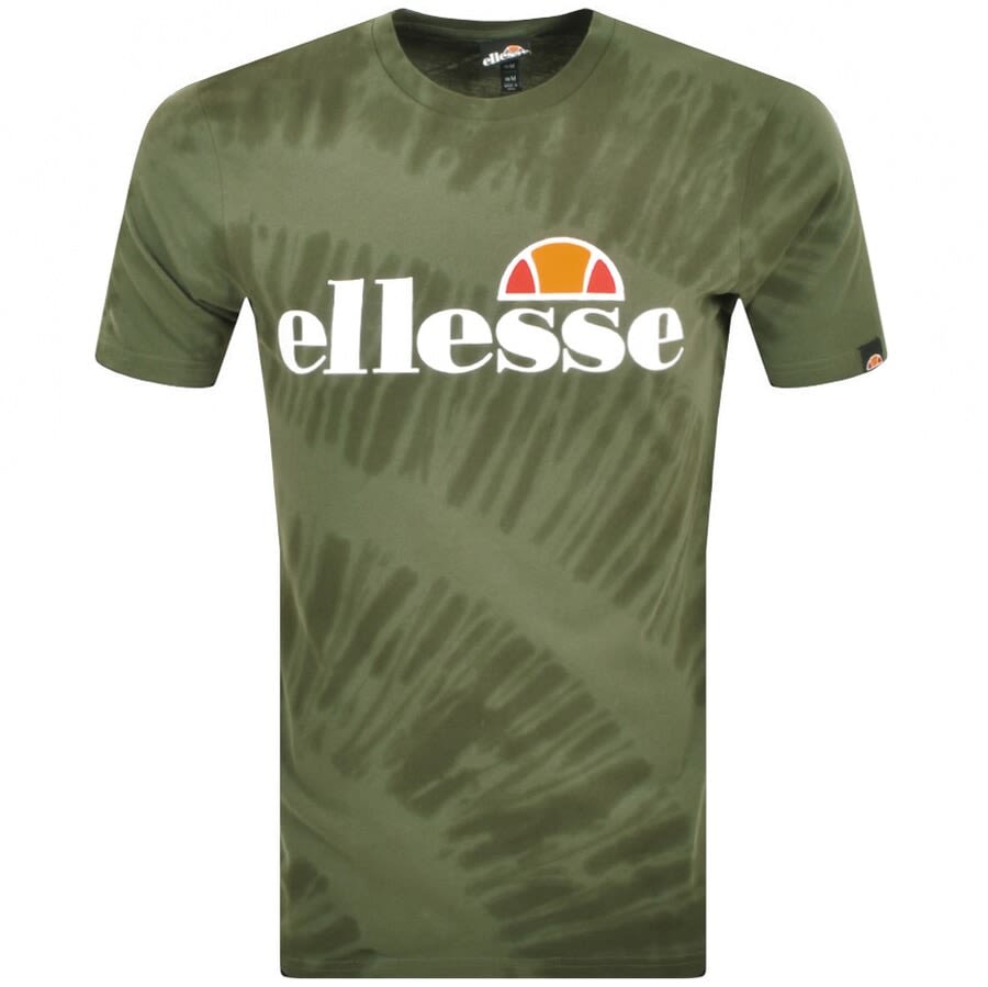 Alternative Image for ProductEllesse SL Prado Tie Dye T Shirt Green1
