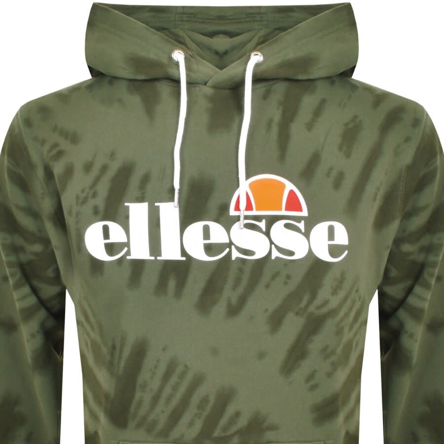 Alternative Image for ProductEllesse Pullover Gottero Tie Dye Hoodie Green2