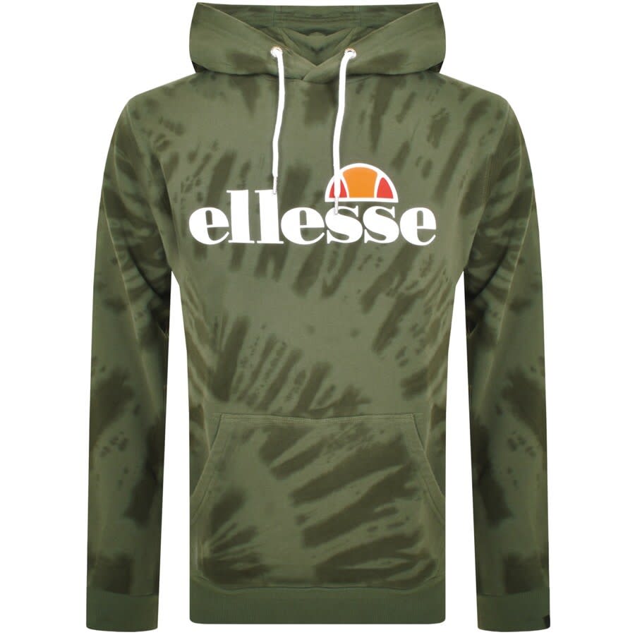 Alternative Image for ProductEllesse Pullover Gottero Tie Dye Hoodie Green1