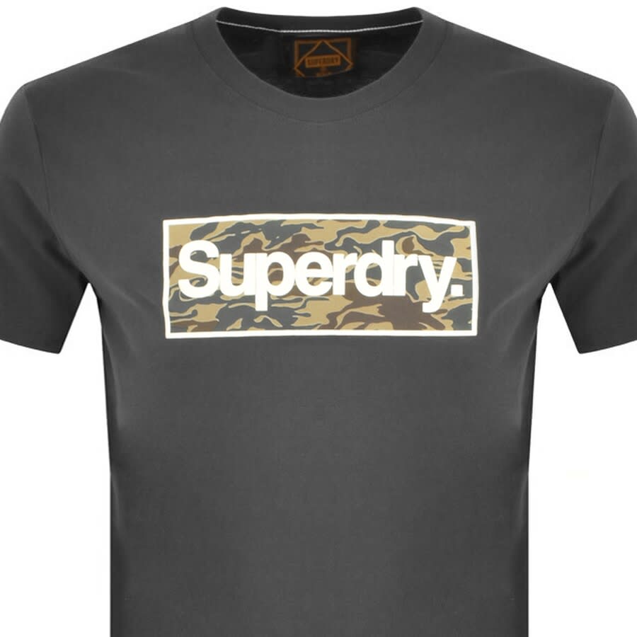 Alternative Image for ProductSuperdry Infill Short Sleeve T Shirt Grey2