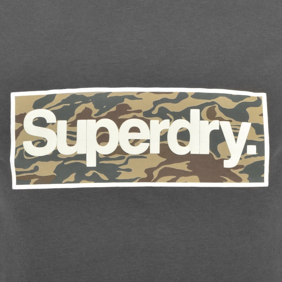 Alternative Image for ProductSuperdry Infill Short Sleeve T Shirt Grey3