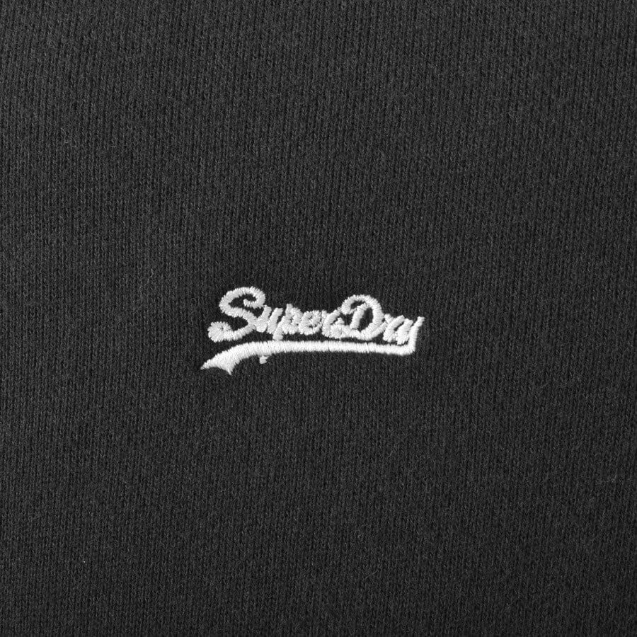 Alternative Image for ProductSuperdry Full Zip Logo Sweatshirt Black3
