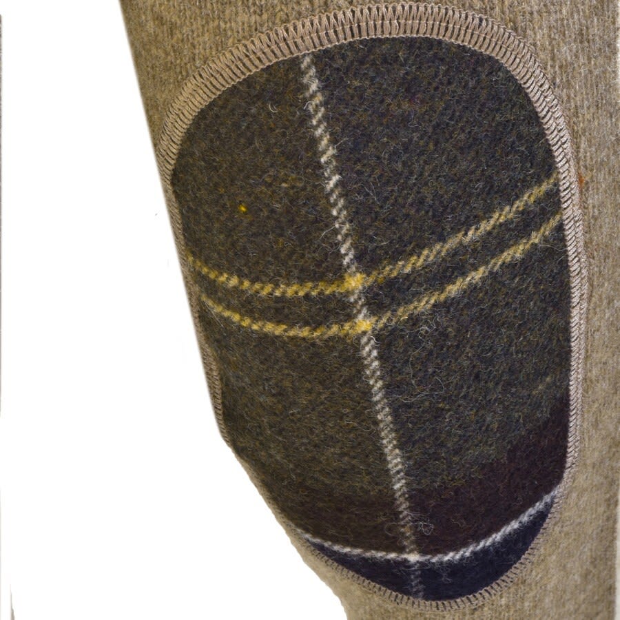 Alternative Image for ProductBarbour Holden Half Zip Knit Jumper Brown3