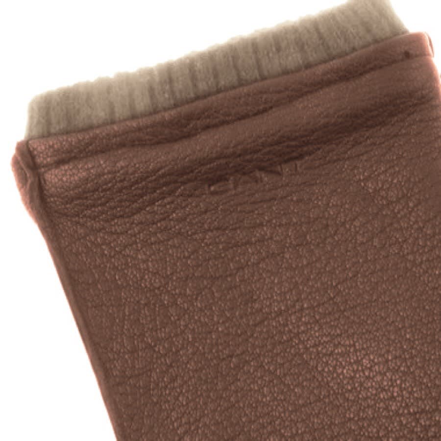 Alternative Image for ProductGant D1 Leather Gloves Brown3