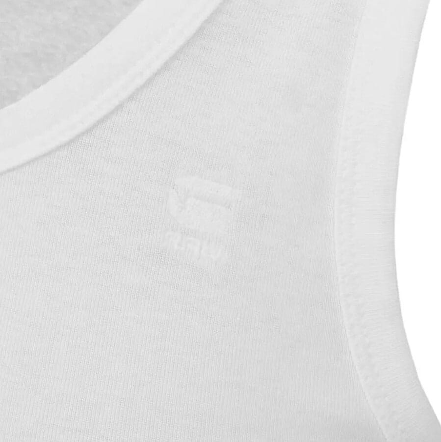 Alternative Image for ProductG Star Raw 2 Pack Vest T Shirt White3