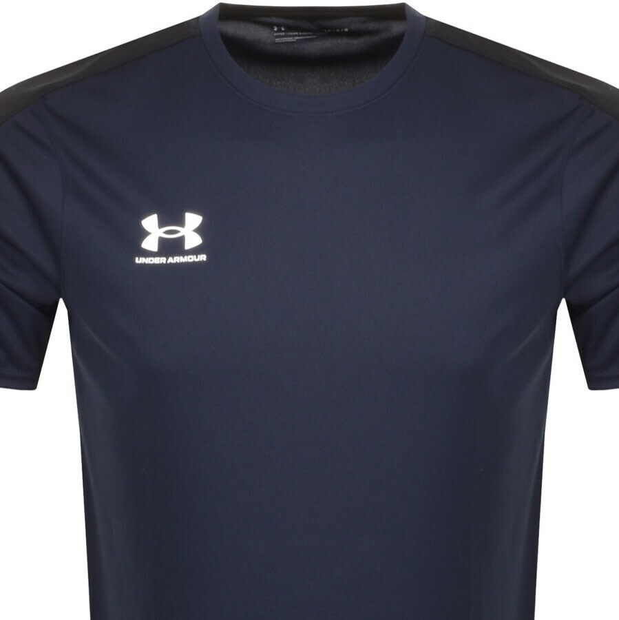 Alternative Image for ProductUnder Armour Challenger Logo T Shirt Blue2