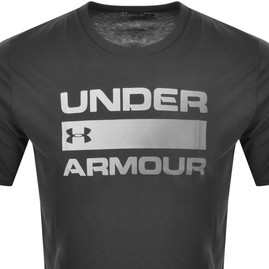 Alternative Image for ProductUnder Armour Wordmark Logo T Shirt Black2