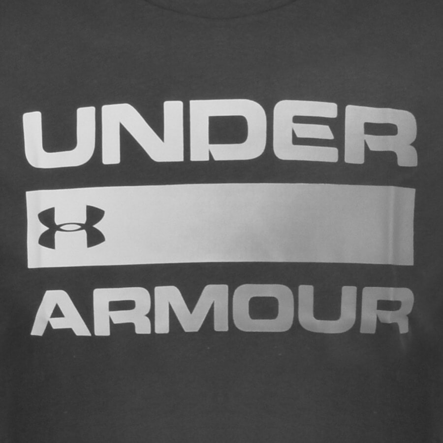 Alternative Image for ProductUnder Armour Wordmark Logo T Shirt Black3