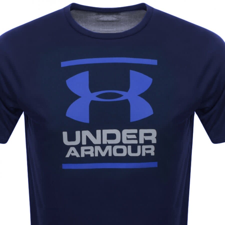 Alternative Image for ProductUnder Armour Foundation Logo T Shirt Navy3