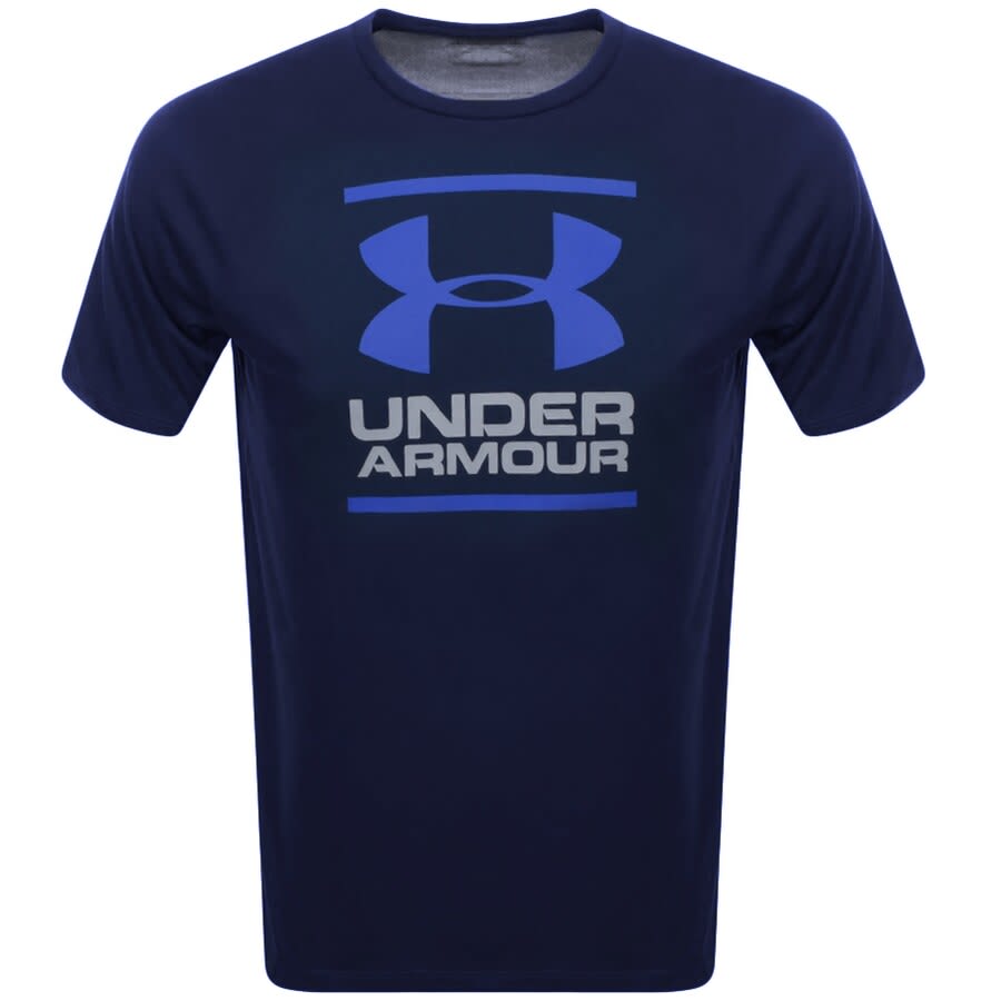 Alternative Image for ProductUnder Armour Foundation Logo T Shirt Navy1