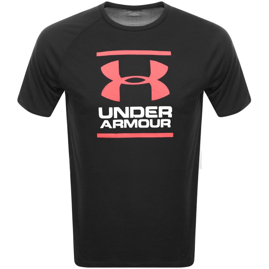 Under Armour Foundation Logo T Shirt Black | Mainline Menswear