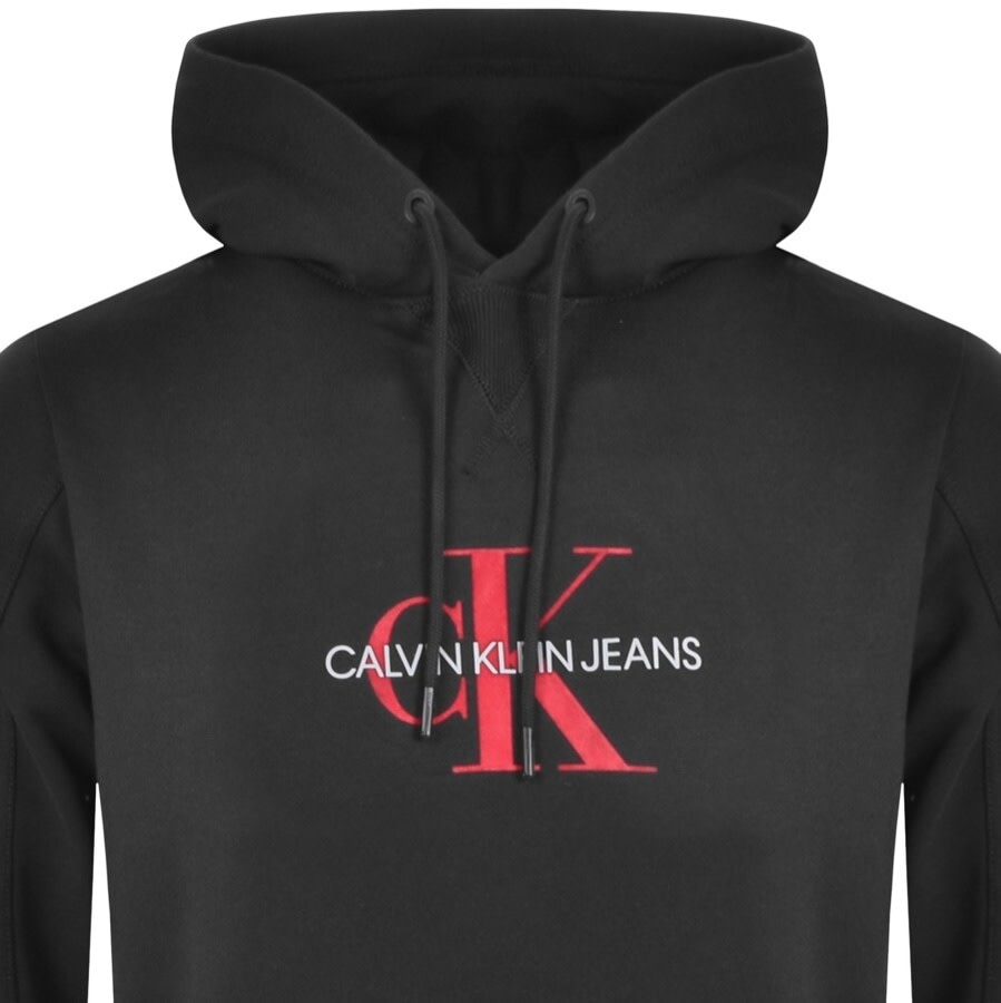 Alternative Image for ProductCalvin Klein Jeans Monogram Logo Hoodie Black2