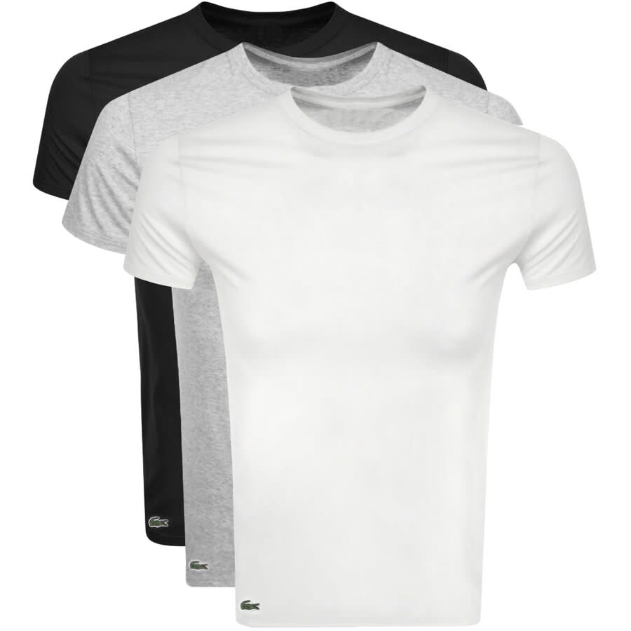 Alternative Image for ProductLacoste Triple Pack T Shirts White1