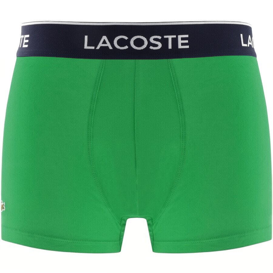 Alternative Image for ProductLacoste Underwear Triple Pack Boxer Trunks Green2