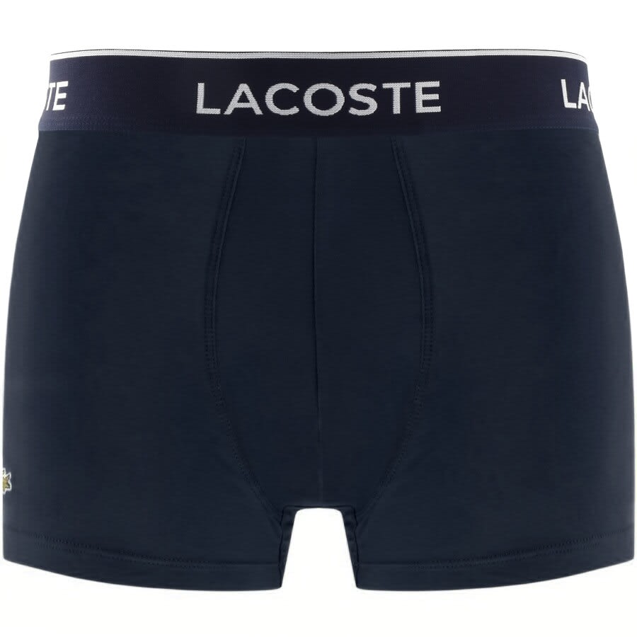 Alternative Image for ProductLacoste Underwear Triple Pack Boxer Trunks Green3